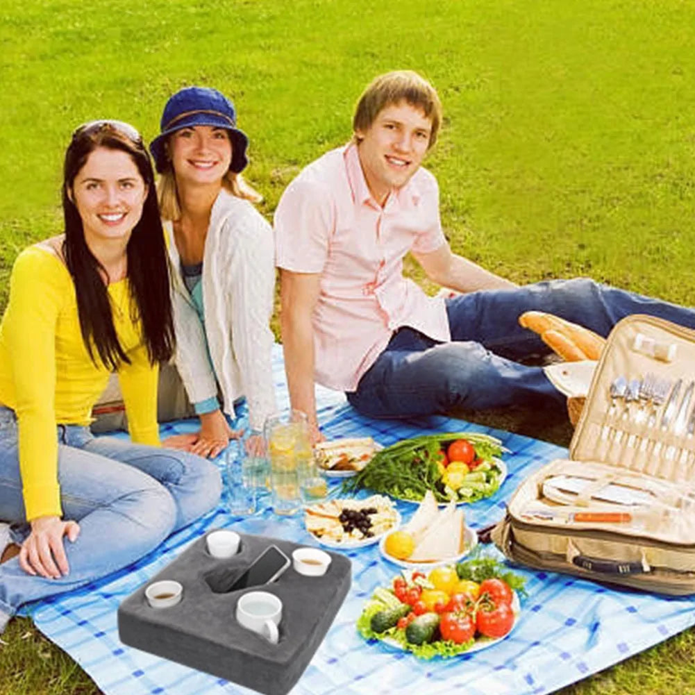 Cozy Pillow Cup & Phone Holder