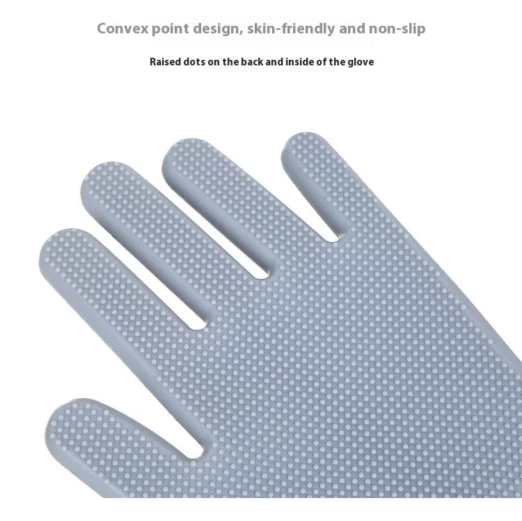 Silky Dishwashing Gloves