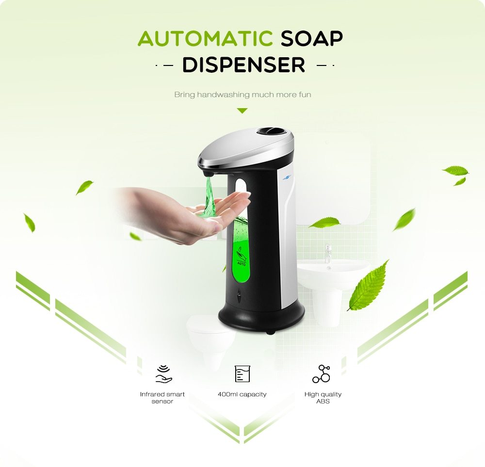 Smart Touchless Soap Dispenser (400ml)