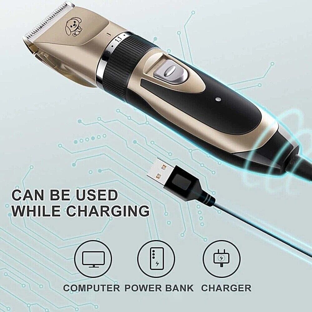 Rechargeable Pet Hair Trimmer