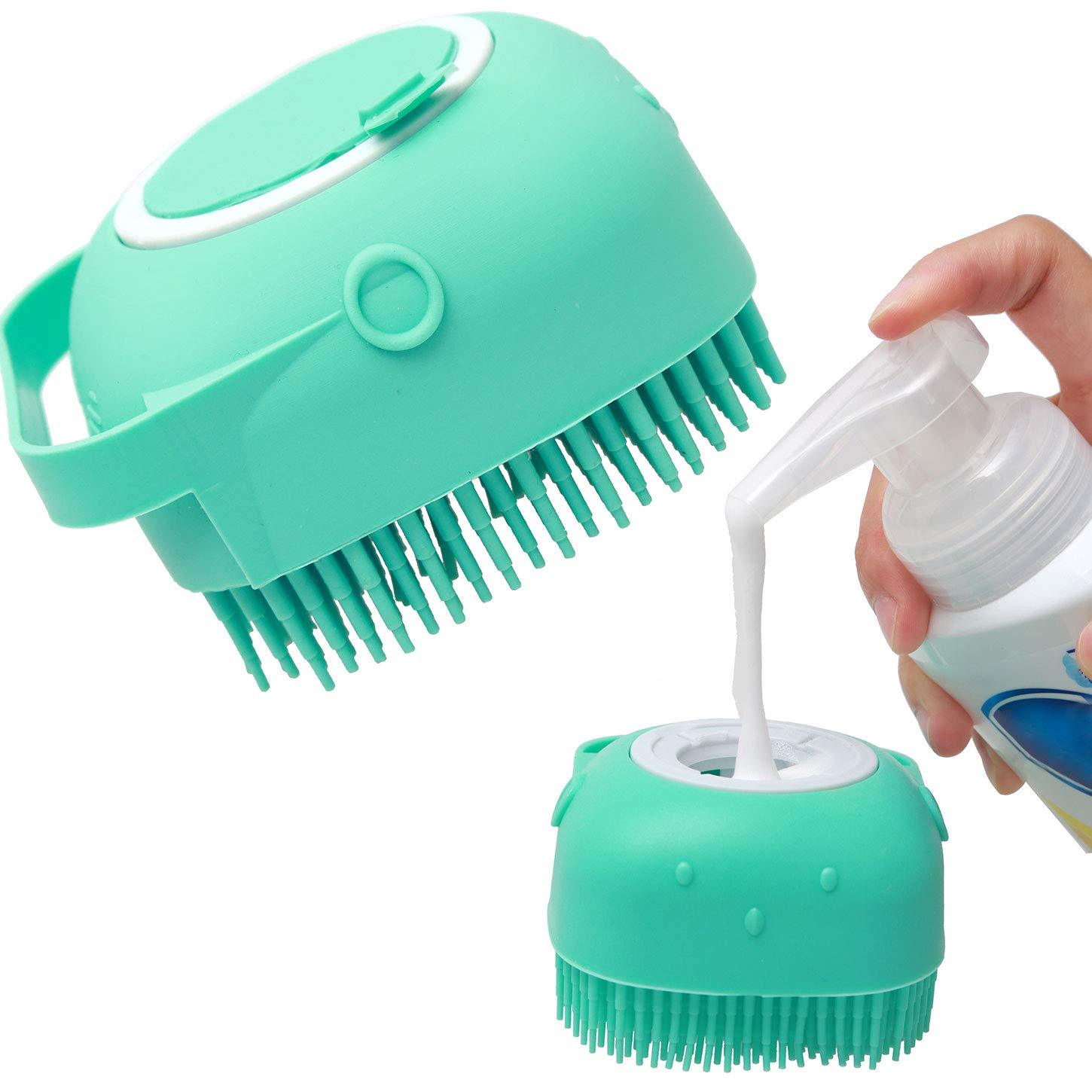 Pet Shampoo Massager Brush for Short Hair