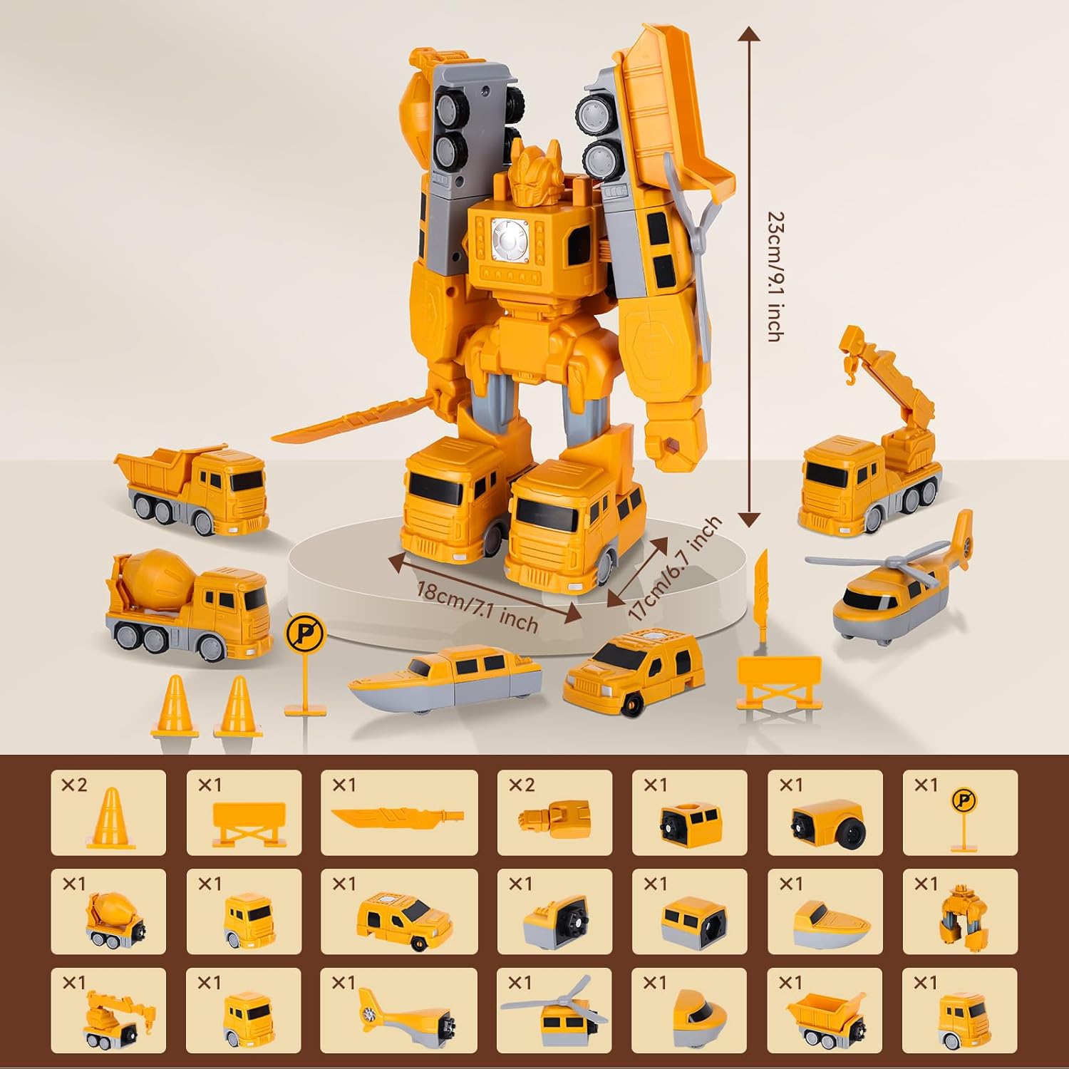 MegaBot Builder™ - The Ultimate Construction Robot Set For Kids