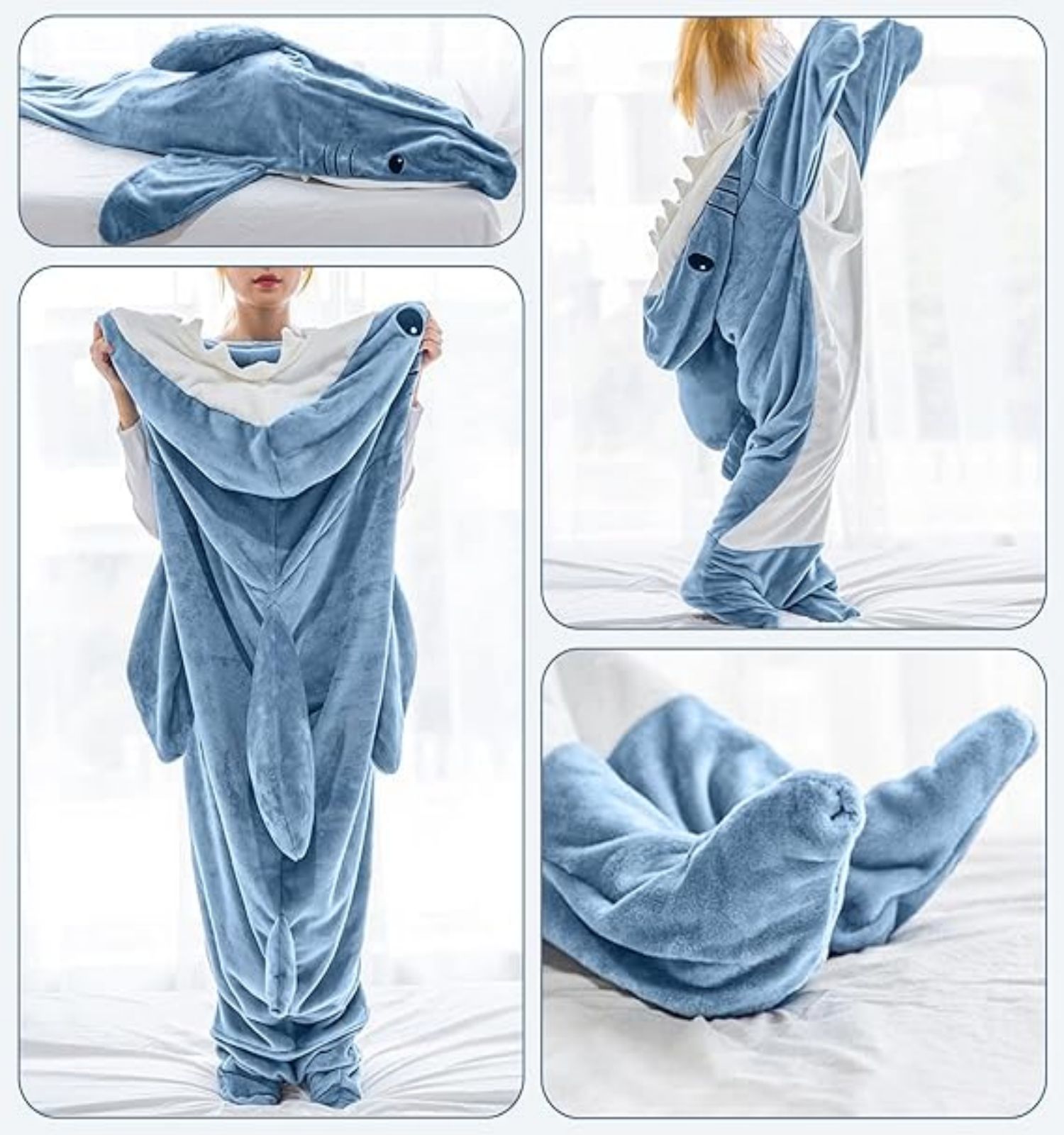 Wearable Shark Blanket