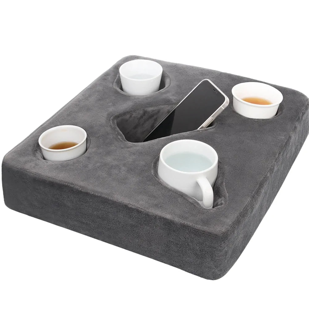 Cozy Pillow Cup & Phone Holder