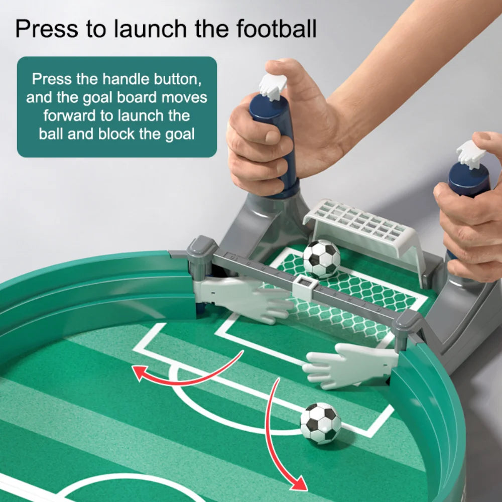 Soccer Table Football Board Game for Family Party Game Tabletop Play Ball Soccer Toys Portable Sport Outdoor Toy Gift for Kids