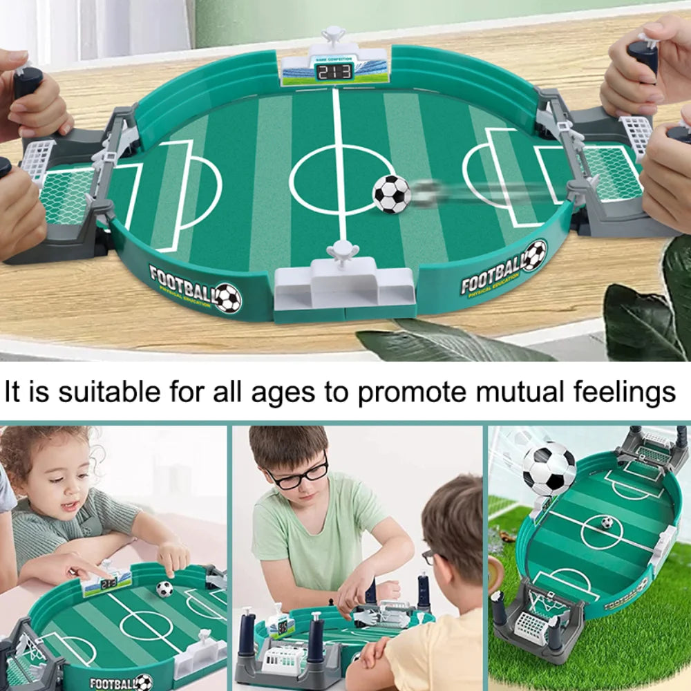 Soccer Table Football Board Game for Family Party Game Tabletop Play Ball Soccer Toys Portable Sport Outdoor Toy Gift for Kids