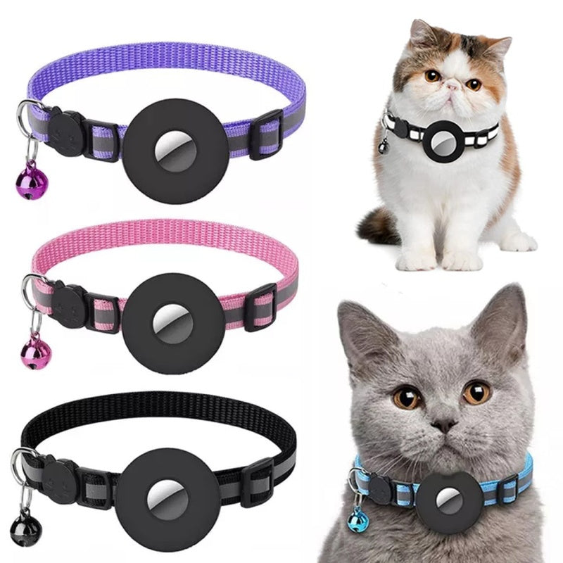 Reflective Waterproof Airtag Collar for Cats