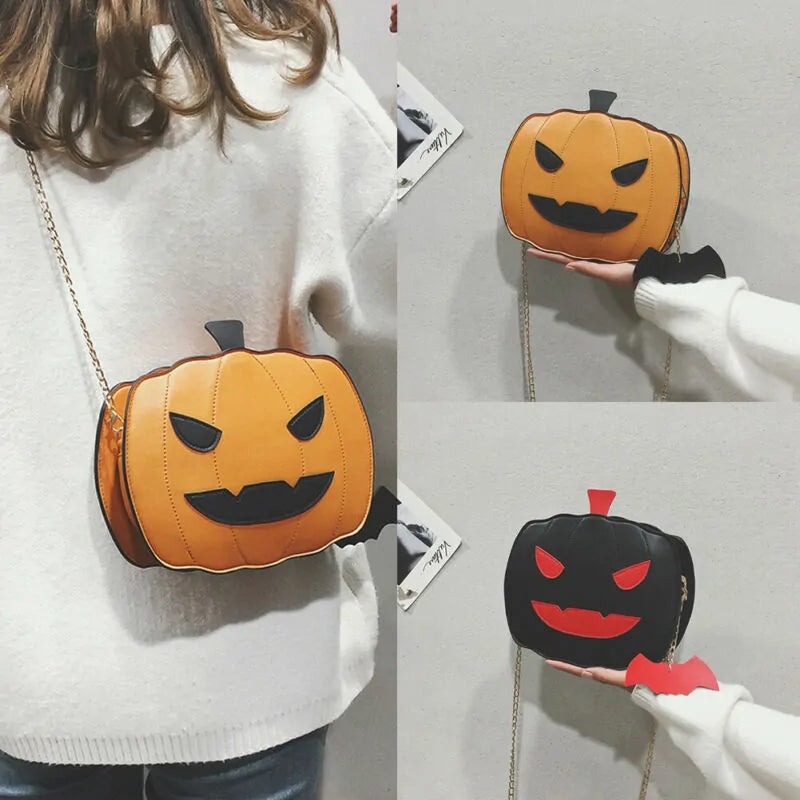 Pumpkin Shoulder Bag