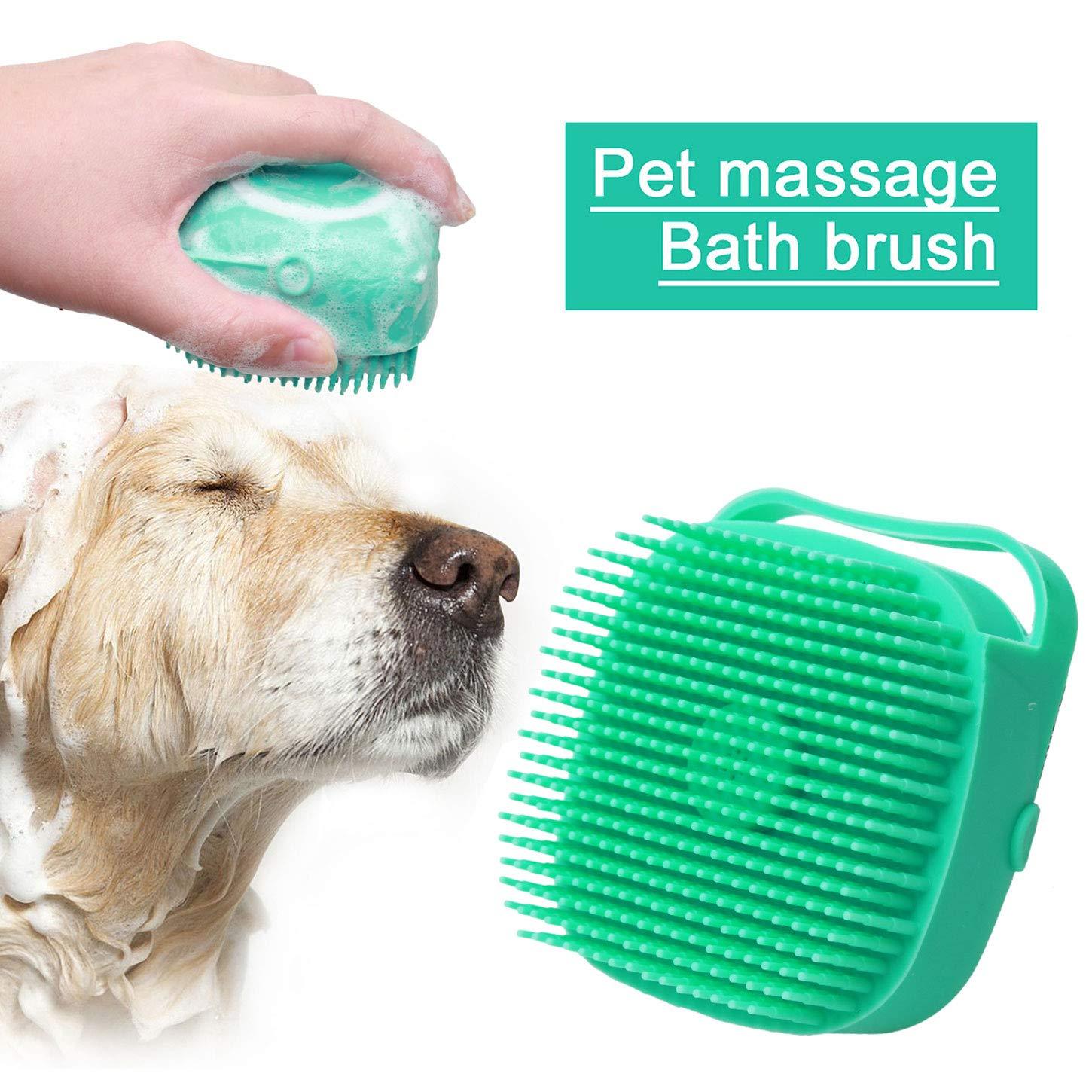 Pet Shampoo Massager Brush for Short Hair