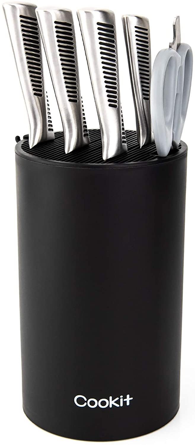 Universal Knife Block Holder with Scissor Slot