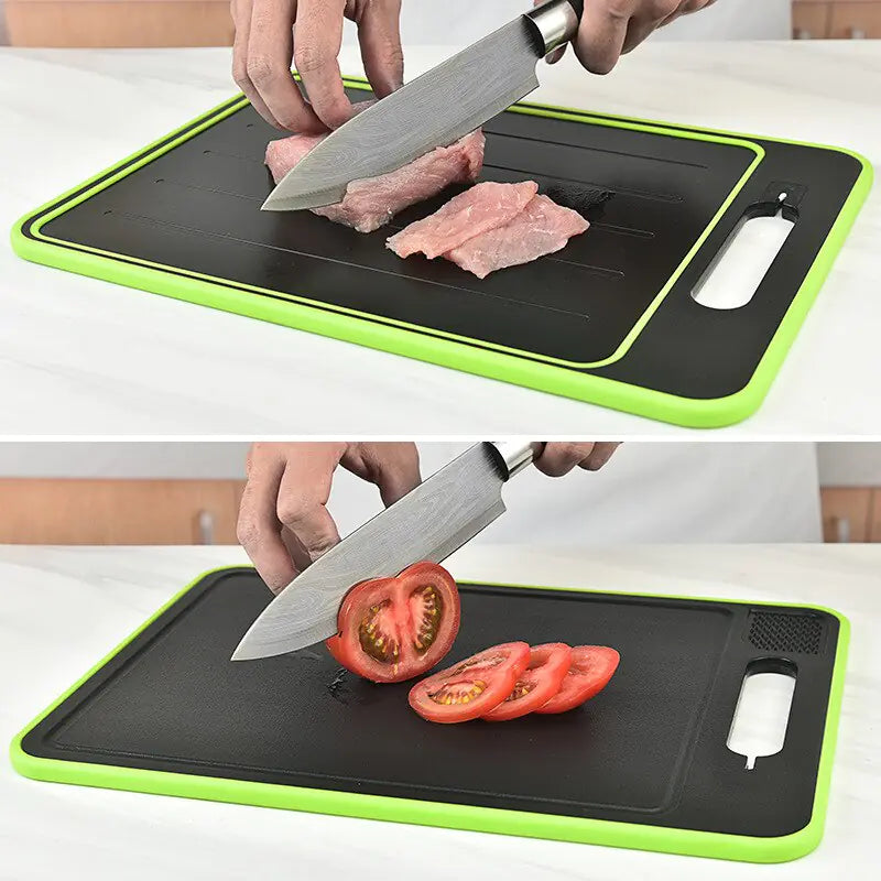 4 In 1 Multi-function Double-sided Chopping Board